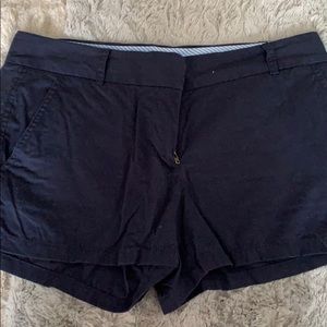 J Crew navy shorts size 4